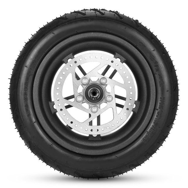 Tire Electric Scooter Rear Tire with Wheel Hub Disc Brake Set 8.5 inches Inflatable Electric Scooter Wheel Replacement for M365 Electric Scooter Spare Parts
