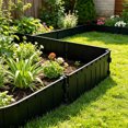 thumbnail image 1 of Linnome Plastic Garden Edging Fence Flower Bed Border for Pathways Yard and Landscaping 6.3x5.12 Inch, 1 of 6