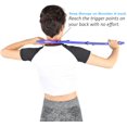thumbnail image 3 of Trigger Point Self Massager- S-Shaped Therapy Massage Tool for Self Back Massage, Neck Massage, Shoulder Massage, Myofascial Release Tool & Deep Muscle Massage Stick(Blue), 3 of 7