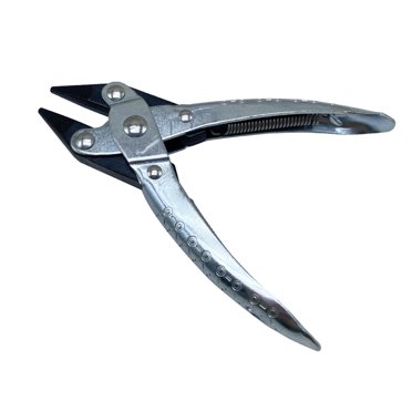 KLKCMS Jewelry Pliers Tool Lightweight Nylon Jaw Pliers for Rings Beading Jewellery sharp mouth