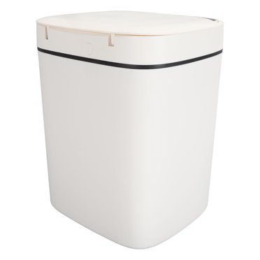 Automatic Garbage Bin, Battery Powered Touchless Trash Can 12L Space Saving with Lid for Bedroom