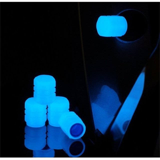 Car Valves Vehicle In-the-Dark Valves Tire Caps Motorcycle Caps