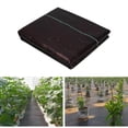 thumbnail image 4 of Black Barrier Landscape Fabric s Control Gardening Friendly 1x2meter, 4 of 8