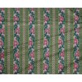 thumbnail image 4 of oneOone Polyester Lycra Fabric Leaves & Floral Block Print Sewing Fabric BTY 56 Inch Wide, 4 of 5