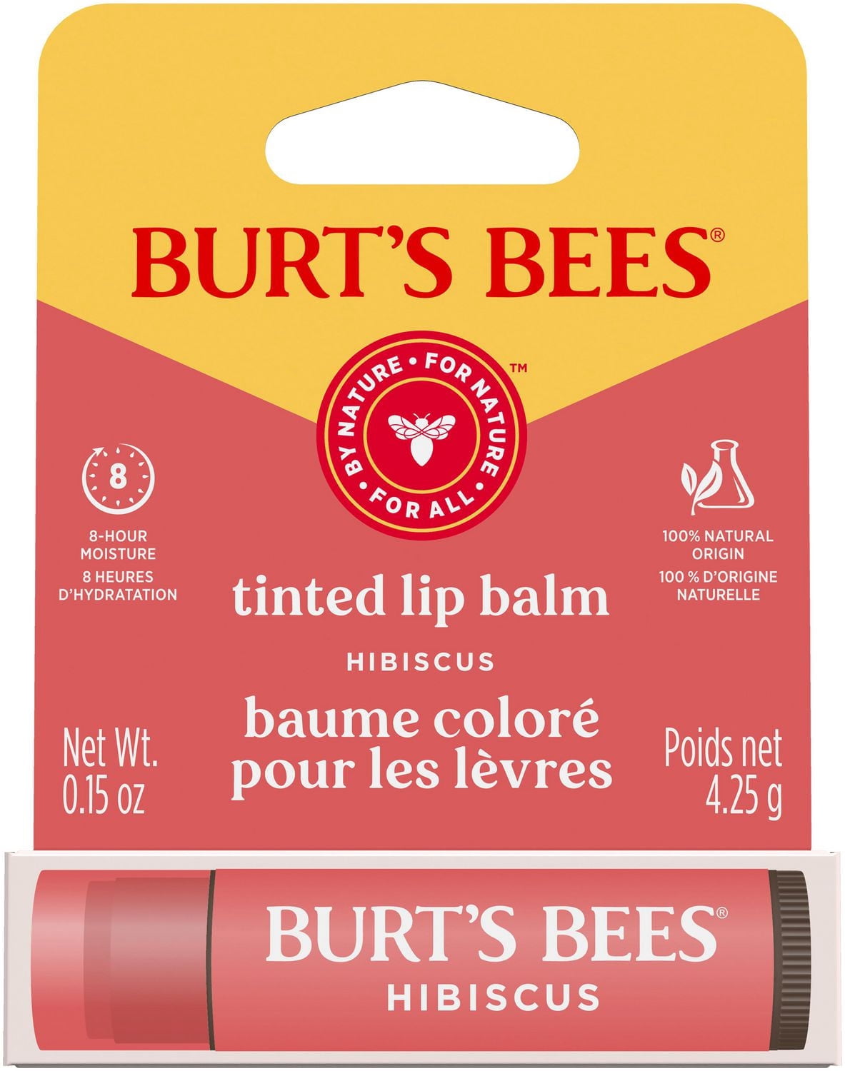 Burt's Bees 100% Natural Origin Moisturizing Tinted Lip Balm