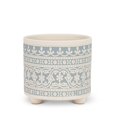 thumbnail image 1 of Ensemble de 4 Petits Cache-Pots au Pochoir, 1 of 1