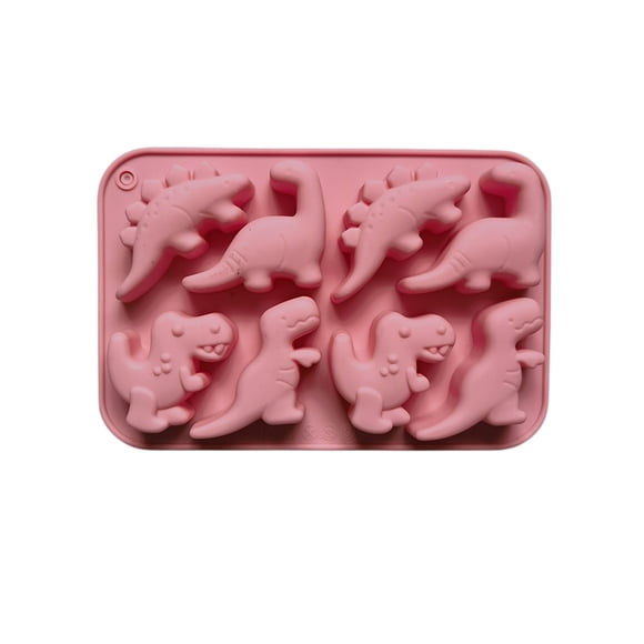 8 Cavity Dinosaur Silicone 370 Cake Chocolate Jelly Tart Baking Tool For & Desserts - For Kitchen