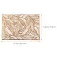 thumbnail image 2 of 2 Pcs Napperons Creux Napperons de Table de Cuisine Napperons en Plastique pour Cuisine, 2 of 9