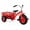 Red, variant on Costway Kids Tricycle with Storage Basket 15" Inflatable Rubber Tires Adjustable Handlebar Red