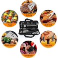 thumbnail image 5 of Bbq Barbecue Tool Set, 20 Pcs Stainless Steel Barbecue Accessories With Storage Bags, Complete Outdoor Barbecue Grill Utensils Set, Bbq Grilling Tools, 5 of 5