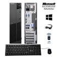 thumbnail image 3 of Lenovo Thinkcentre M93 SFF Desktop PC Computer Inte Core i5 4570 16GB 256GB SSD Windows 10 Home NEW Keyboard,mouse,Power cord,USB WiFi Refurbished, 3 of 4