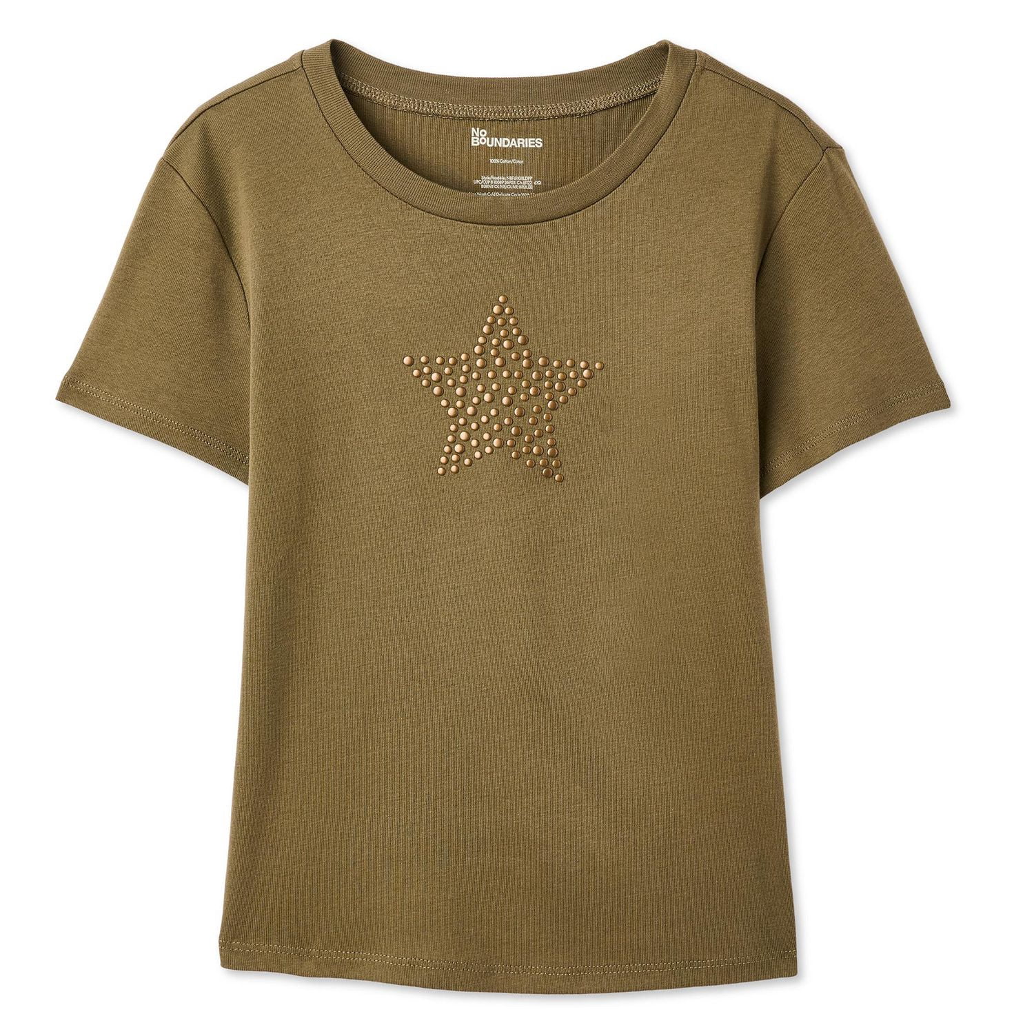 T-shirt coupe bébé No Boundaries pour femmes