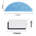 thumbnail image 4 of For Cecotec For Conga Eternal Pet Max X-Treme Parts Side Brush Filter Mop Cloth, 4 of 11