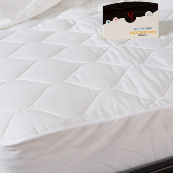 Biddeford 5200-505122-100M Protège-Matelas Matelassé Chauffant Électrique Simple