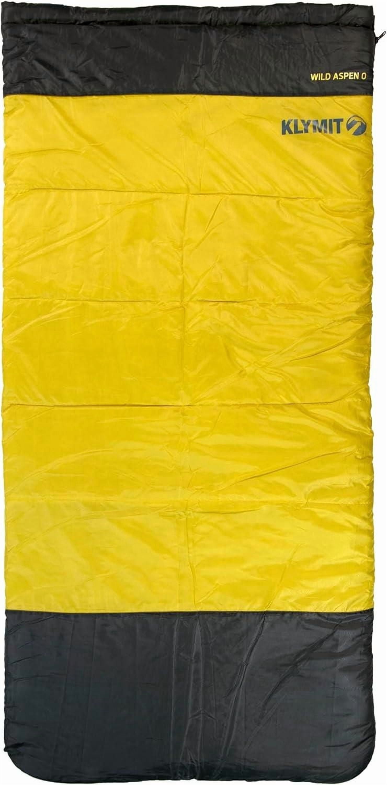 Kymit Wild Aspen Rectangle Sleeping Bag - Yellow