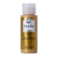 thumbnail image 1 of Folkart Metallic Acrylic Paint Pure Gold, 2 fl oz, 1 of 7