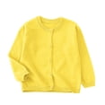 thumbnail image 2 of Cowsor Little Girl Knit Cardigan Sweater - Toddler Button Down School Uniforms Cardigan, 2 of 6