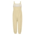 thumbnail image 4 of Girls Overall Sleeveless Rompers for Girls Spaghetti Strap Rompers with Pockets Cute Outfits for Girls 5-6 Y, 4 of 4