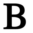 thumbnail image 1 of Village Wrought Iron LET-B Lettre B - Grande, 1 of 2