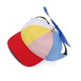 thumbnail image 2 of Pet Propeller Hat Colorful Cute Sunproof Breathable Adjustable Sunproof Breathable Characteristic Summer Outdoor Decorative Baseball Cap Supplies Red L, 2 of 9