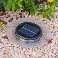 thumbnail image 4 of Infidev Solar Ground Lights Outdoor with LED Lamp Beads Disk Lights, Solar Powered In-Ground Landscapes Lighting (1 Pack), 4 of 9
