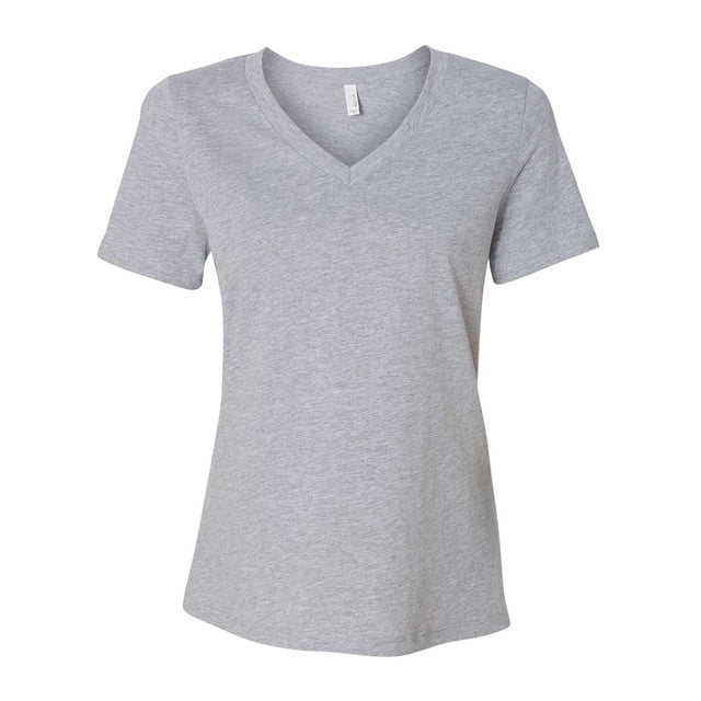 Bella Canvas 6405 Missy Jersey T-Shirt à Manches Courtes à Col en V, L