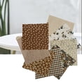 thumbnail image 4 of serony 8pcs Cotton Sewing Quilting Fabric Patchwork DIY Clothing Sewing Craft Stars Pattern Fabric 50x50cm, 4 of 7