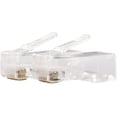 thumbnail image 3 of Connecteur SHD RJ45 8P8C Prise Réseau UTP pour Câbles CAT5 CAT5E CAT6 Tête en Cristal Solide 50 Pcs par Sac, 3 of 3