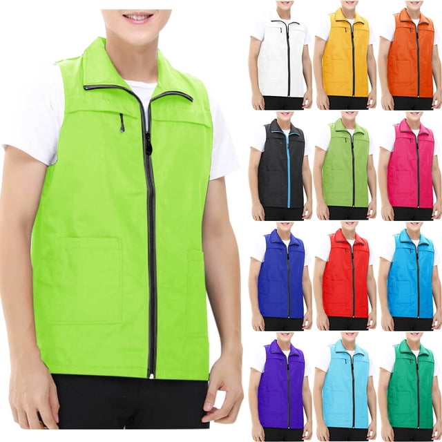 JDQJBZ Mens Sleeveless Undershirts Solid Color Crew Neck Knitted Summer Tops
