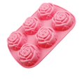 thumbnail image 3 of Oleegame 2PC Cookie Mold Craft Cake Fondant Silicone Tools Candy Sugar Tools Cake 1PC Cake Mould Pink, 3 of 8
