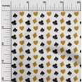 thumbnail image 2 of oneOone Velvet Brown Fabric Poker Card Craft Projects Decor Fabric Printed By The Yard 58 Inch Wide, 2 of 4