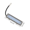 thumbnail image 2 of FONDOTIN Rectangle Shape Kitchen Cooker Light Bulb for Range Hood Smoke Under Cabinet Closet Yacht and Motorhome Lighting, 2 of 5
