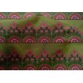 thumbnail image 4 of oneOone Cotton Silk Fabric Leaves & Floral Block Decor Fabric Printed BTY 42 Inch Wide, 4 of 4