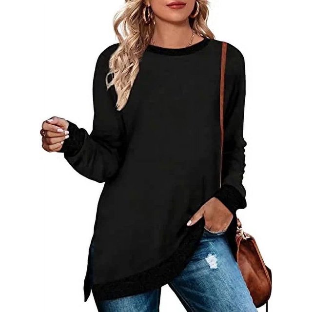 Hauts de Tunique à Manches Longues pour Leggings