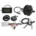 thumbnail image 3 of Rear Wheel Hub Motor Kit, Noiseless Operation 48V 250W 25-28km/h Electric Bike Conversion Kit 29-31.2 N.M With 15A Controller For Electric Vehicle For 27.5 Inch Rim Spokes, 3 of 8