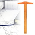 thumbnail image 4 of Almencla Règle de 30 cm Architecte Transparent Pouces Métrique pour Fournitures Travaux d'Aménagement Généraux 30 cm A, 4 of 8