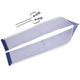 thumbnail image 2 of Filet de Tennis pour Table, Accessoires de Remplacement Sportifs Portatifs Filet de Pong avec Support Simple en Polyester pour Intérieur Extérieur Bleu, 2 of 8