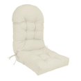 thumbnail image 2 of GROWTH TANK Coussin de Chaise à Dossier Haut Imperméable Coussin de Chaise pour Salon Extérieur Balcon Beige, 2 of 9
