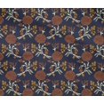thumbnail image 4 of oneOone Cotton Flex Fabric Leaves & Floral Block Printed Fabric 1 Yard 40 Inch Wide, 4 of 4
