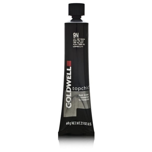 Goldwell Topchic Coloration pour Cheveux (Tube) 9N Blond Très Clair