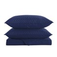 thumbnail image 3 of JML Quilt Set King 3 Piece Coverlet, Microfiber Embossed Bedspread With 2 Shams,92"x104", 3 of 5