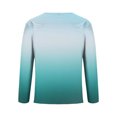 thumbnail image 3 of AherBiu Plus Size Mens Long Sleeve Shirts Stretch Athletic Button Shirt Lightweight Comfy Fall Gradient Sports Shirts, 3 of 4