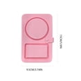 thumbnail image 2 of Silicone Reusable Double Compartment Snack Container with Lid, Collapsible Bento Box for Sauces, Condiments, and Snacks, Leak-Proof and Dishwasher Safe for Travel, School, and Office, 2 of 8