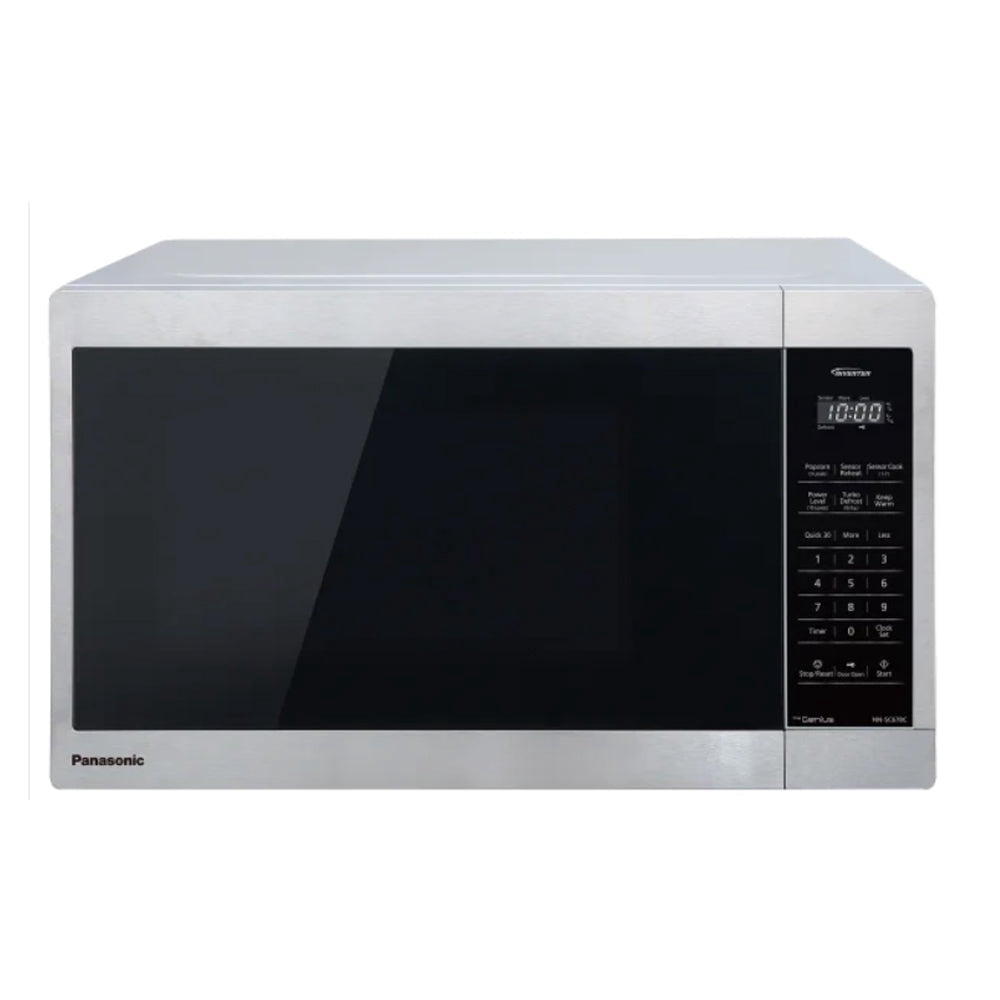 Refurbished Panasonic NNSC678CC 1.3 Cubic Feet Stainless Steel Countertop Microwave Oven