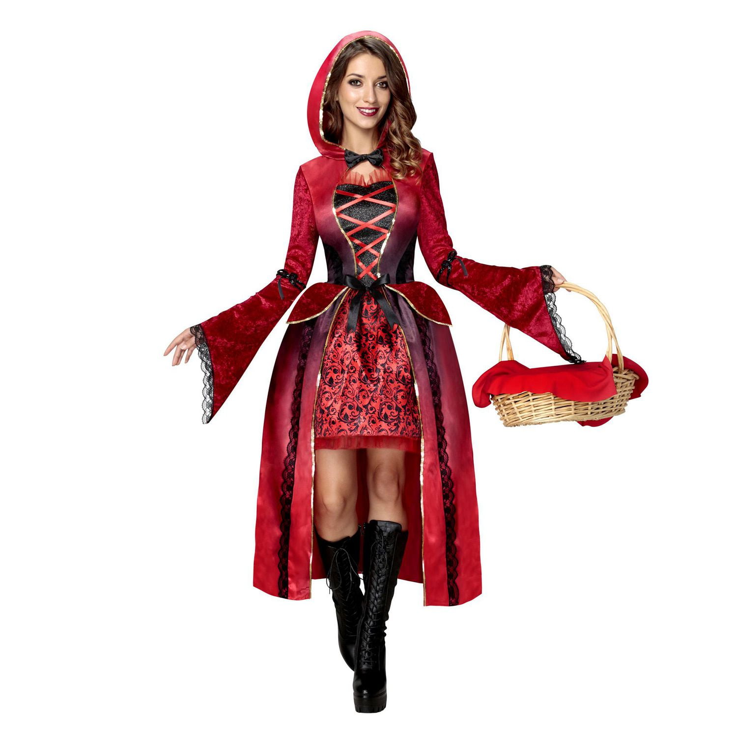 PARTYHOLIC COSTUME DE CHAPERON ROUGE (GRANDE)