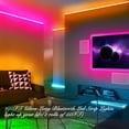 thumbnail image 2 of DAYBETTER Led Strip Lights,100ft Light Strips with App Control Remote,24V 5050 RGB Led Lights for Bedroom, Music Sync Color Changing Lights for Room Party, 2 of 7