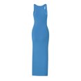 thumbnail image 3 of Birdeem Womens Sexy Tank Dress Deep V-Neck Sleeveless Ribbed Party Club Dress, 3 of 7