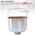 thumbnail image 4 of Bread Bread Machine Baking Bucket Stainless Steel Bread Maker Inner Replacement Part for Home Commercial Bakeries, 4 of 7