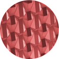 thumbnail image 1 of Ahgly Company Tapis d'Intérieur Lavables à la Machine, Carrés, Transitionnels, Rouges, 3 Pi Carrés, 1 of 7