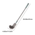 thumbnail image 3 of EGNMCR Toilet Brush Plastic Bristles Bathroom Cleaning Bowl Brush Kit Modern And Compact Toilet Cleaner Brush Long Handle Bristles For Bathroom Long Handle Brush, 3 of 7